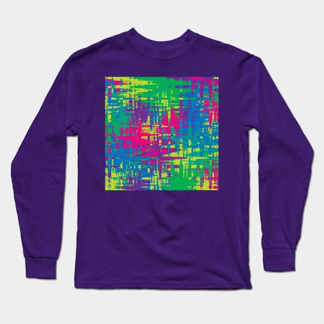 Pixelated 3 Long Sleeve T-Shirt by Bellewood222